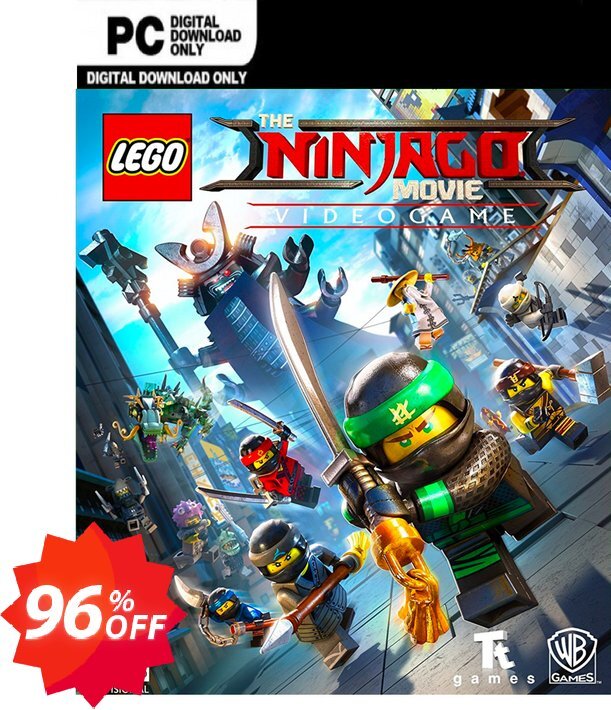 The Lego Ninjago Movie Video Game PC Coupon code 96% discount 