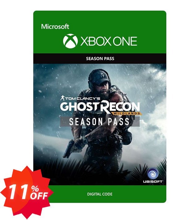 Tom Clancys Ghost Recon Wildlands Season Pass Xbox One Coupon code 11% discount 