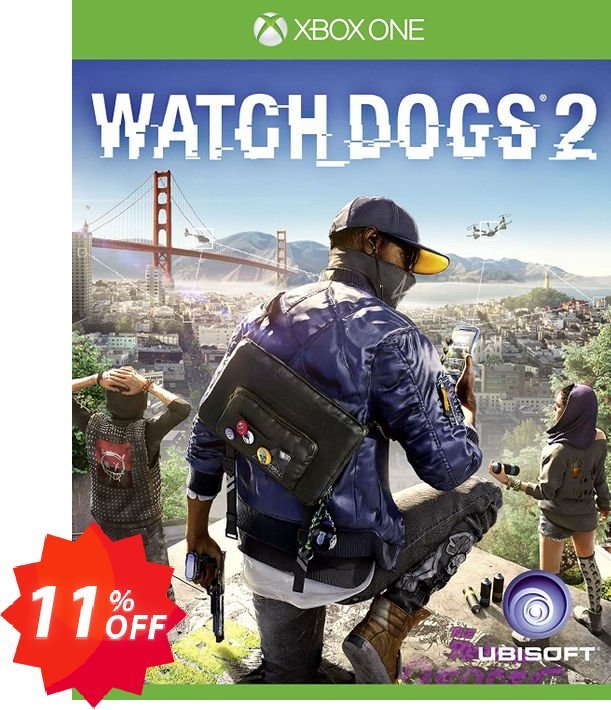 Watch Dogs 2 Xbox One Coupon code 11% discount 