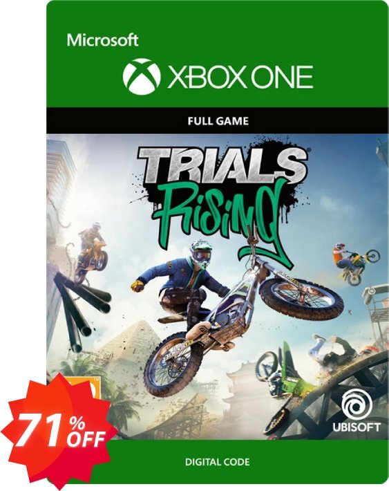 Trials Rising Xbox One Coupon code 71% discount 