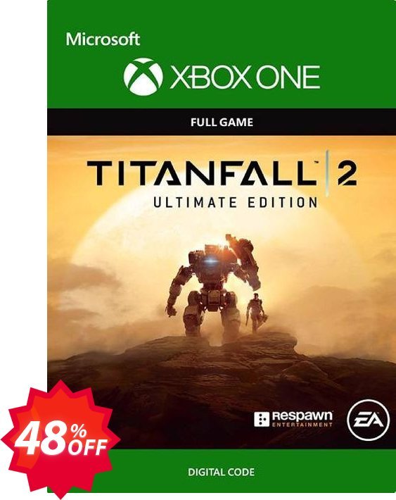 Titanfall 2: Ultimate Edition Xbox One Coupon code 48% discount 