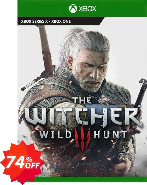 The Witcher 3: Wild Hunt Xbox One - Digital Code Coupon code 74% discount 