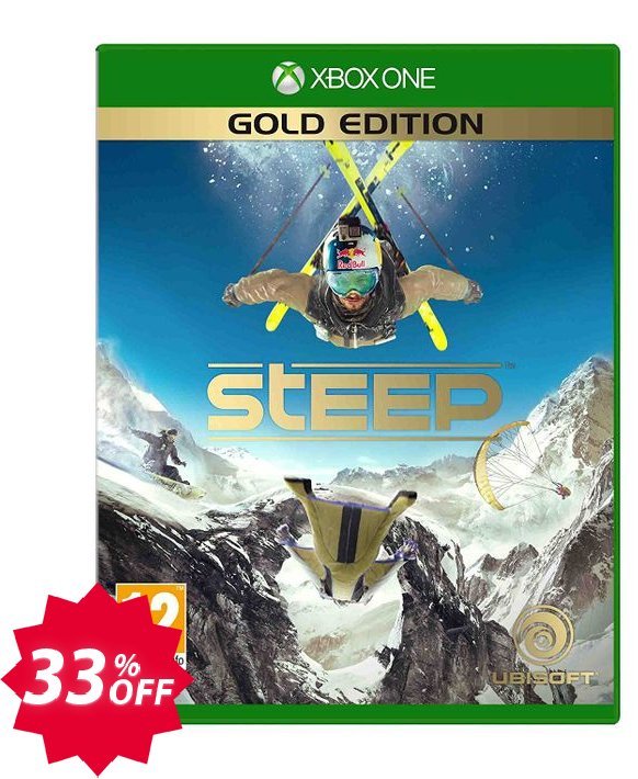 Steep Gold Edition Xbox One Coupon code 33% discount 