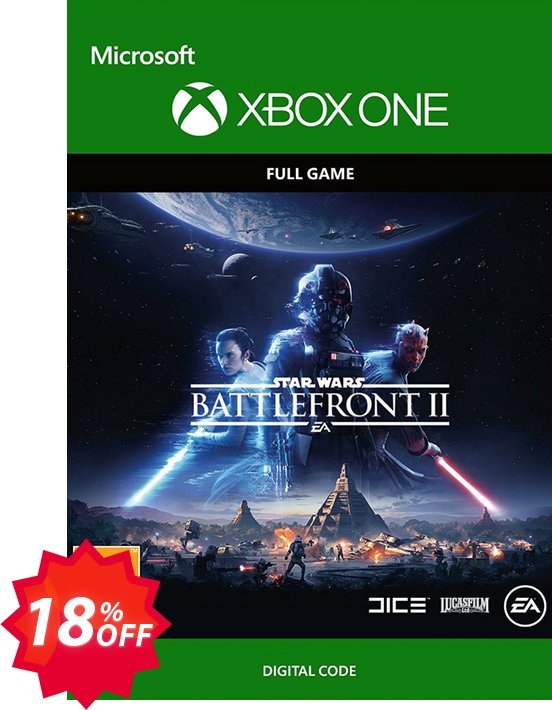 Star Wars Battlefront 2 Xbox One Coupon code 18% discount 