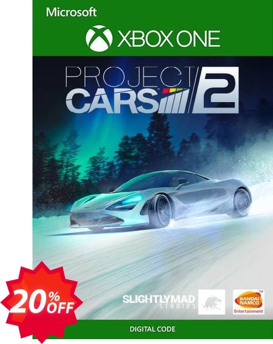 Project Cars 2 Xbox One Coupon code 20% discount 