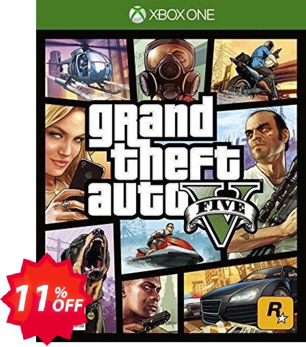 Grand Theft Auto V 5 Xbox One - Digital Code Coupon code 11% discount 