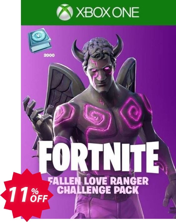 Fortnite - Fallen Love Ranger Challenge Pack + 2000 V-Bucks Xbox One Coupon code 11% discount 