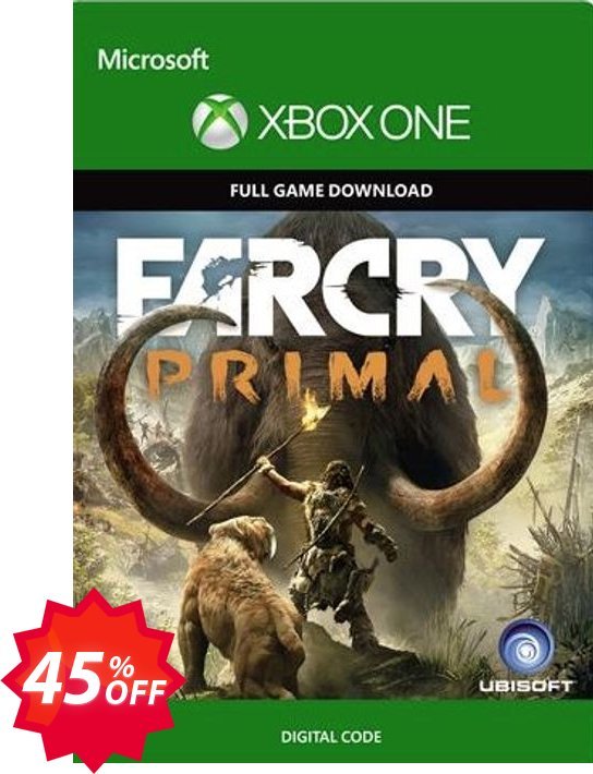 Far Cry Primal Xbox One Coupon code 45% discount 