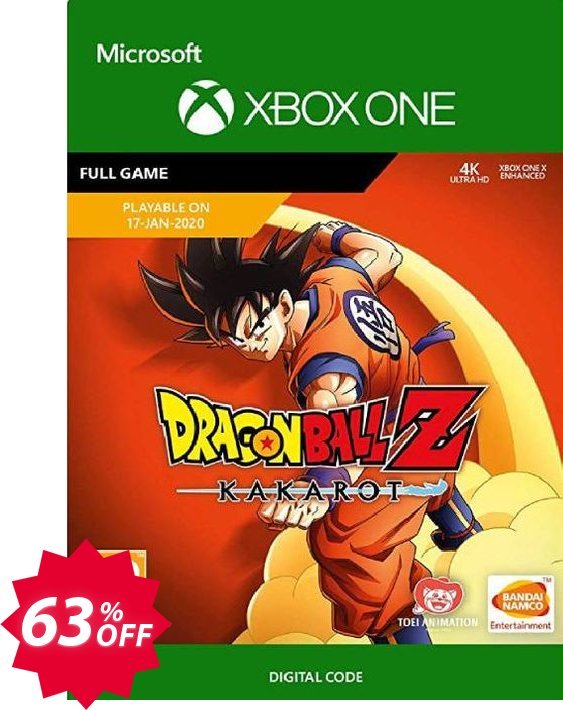 Dragon Ball Z: Kakarot Xbox One Coupon code 63% discount 