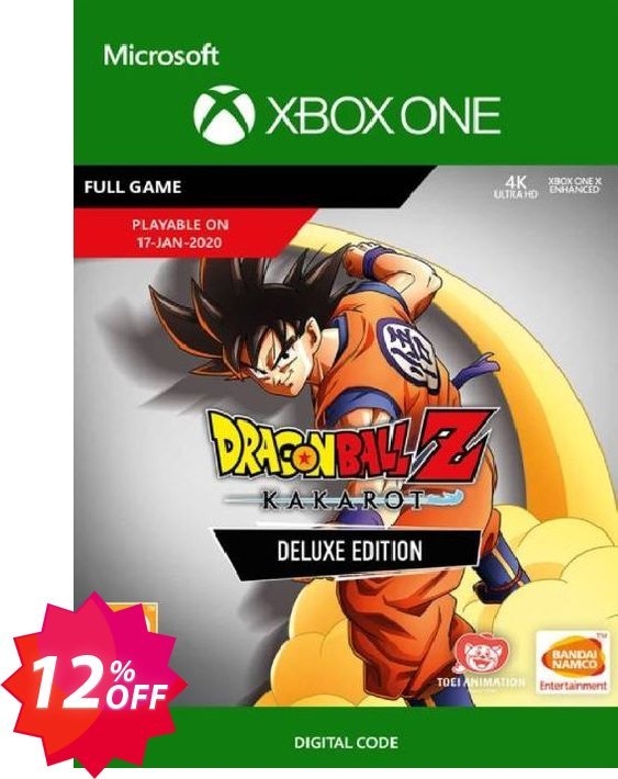 Dragon Ball Z: Kakarot Deluxe Edition Xbox One Coupon code 12% discount 