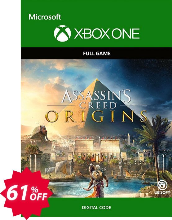 Assassins Creed Origins Xbox One Coupon code 61% discount 