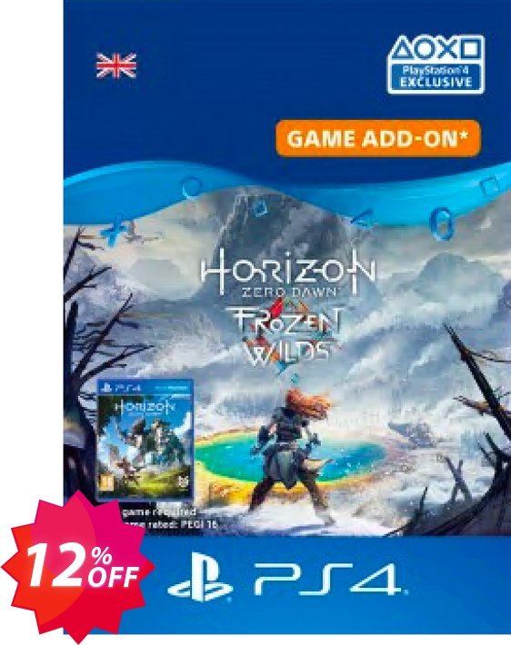 Horizon Zero Dawn: The Frozen Wilds PS4 Coupon code 12% discount 