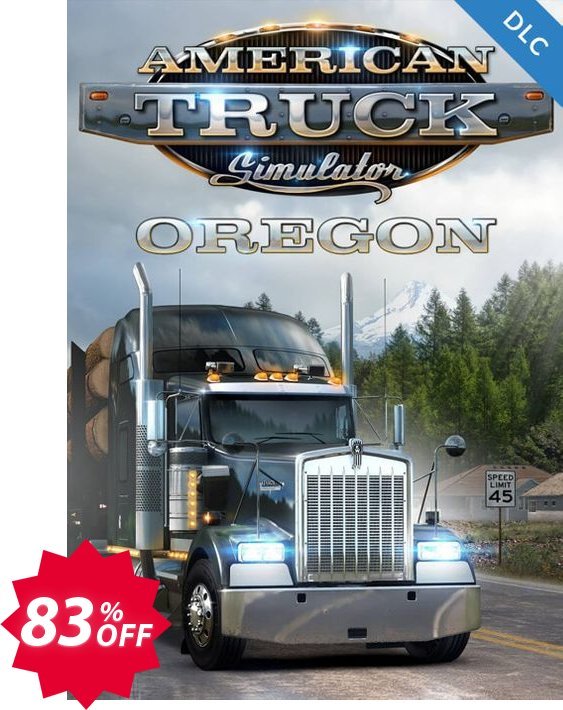American Truck Simulator - Oregon DLC PC Coupon code 83% discount 