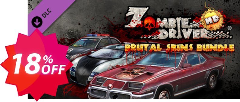 Zombie Driver HD Brutal Car Skins PC Coupon code 18% discount 