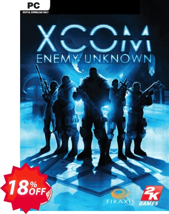 XCOM Enemy Unknown PC, EU  Coupon code 18% discount 