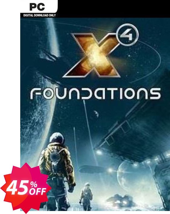 X4 : Foundations PC Coupon code 45% discount 