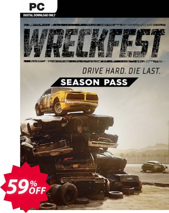 Wreckfest - Season Pass PC Coupon code 59% discount 