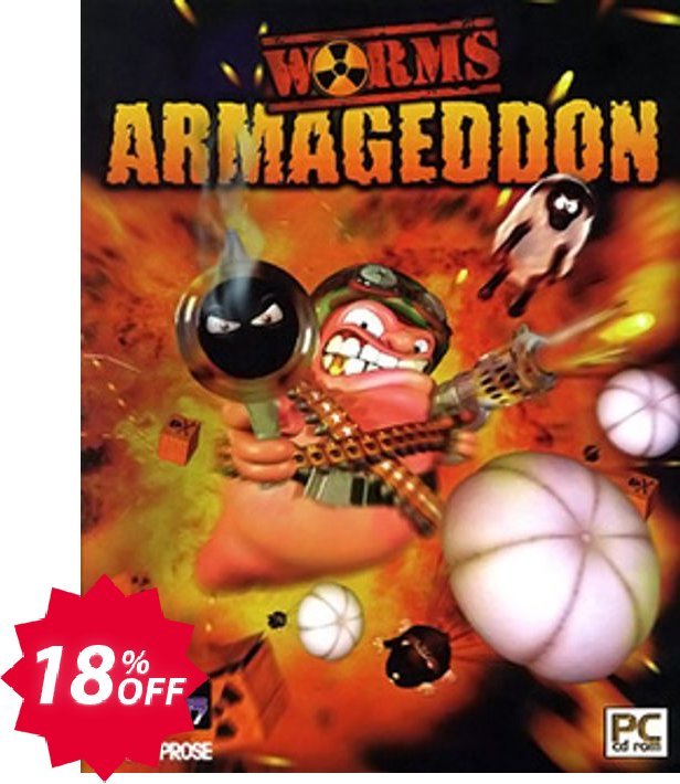 Worms Armageddon, PC  Coupon code 18% discount 