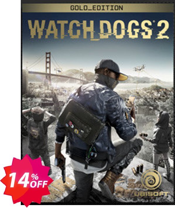 Watch Dogs 2 Gold Edition PC Coupon code 14% discount 