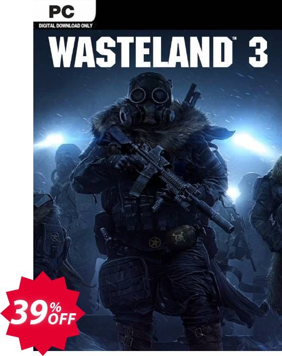 Wasteland 3 PC Coupon code 39% discount 