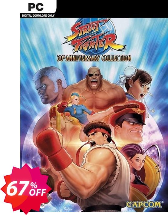 Street Fighter 30th Anniversary Collection PC Coupon code 67% discount 