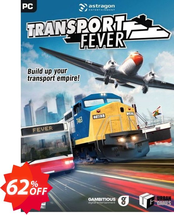 Transport Fever PC Coupon code 62% discount 