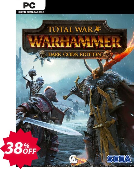 Total War Warhammer Dark Gods Edition PC Coupon code 38% discount 