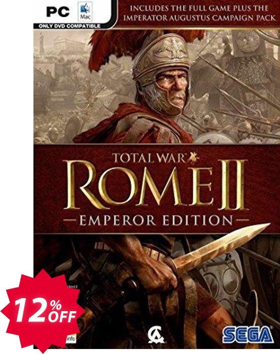 Total War: Rome II 2 - Emperor's Edition PC Coupon code 12% discount 