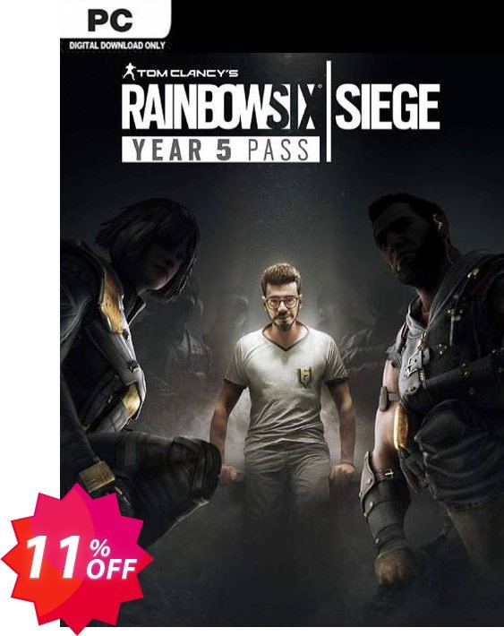 Tom Clancy's Rainbow Six Siege - Year 5 Pass PC Coupon code 11% discount 