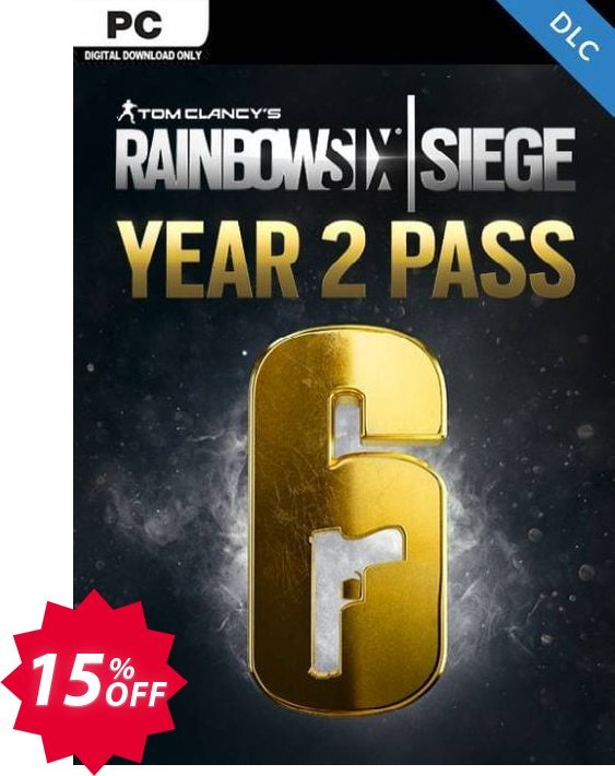 Tom Clancys Rainbow Six Siege Year 2 Pass PC, US  Coupon code 15% discount 