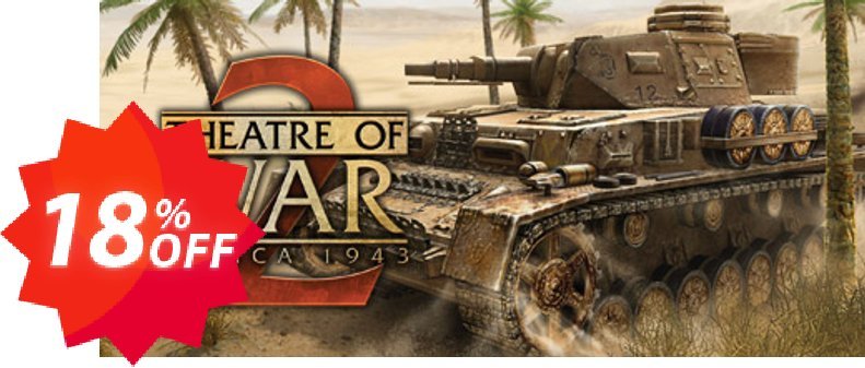 Theatre of War 2 Africa 1943 PC Coupon code 18% discount 