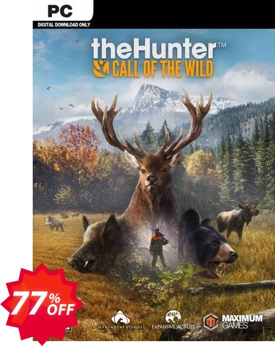The Hunter Call of the Wild - 2019 Edition PC, EU  Coupon code 77% discount 