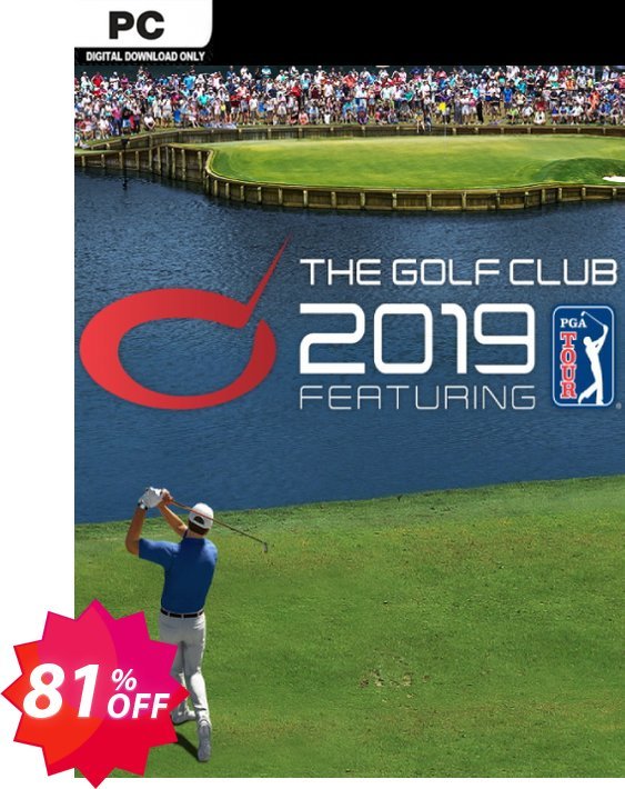 The Golf Club 2019 featuring PGA TOUR PC, EU  Coupon code 81% discount 