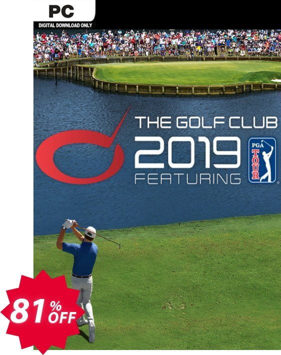 The Golf Club 2019 featuring PGA TOUR PC, EU  Coupon code 81% discount 