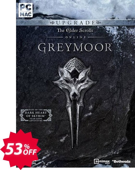 The Elder Scrolls Online - Greymoor Upgrade PC Coupon code 53% discount 