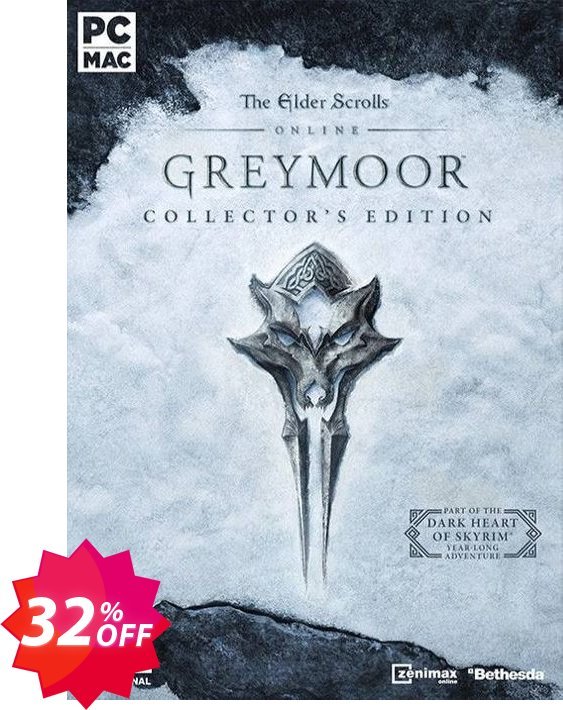 The Elder Scrolls Online - Greymoor Digital Collector's Edition PC Coupon code 32% discount 
