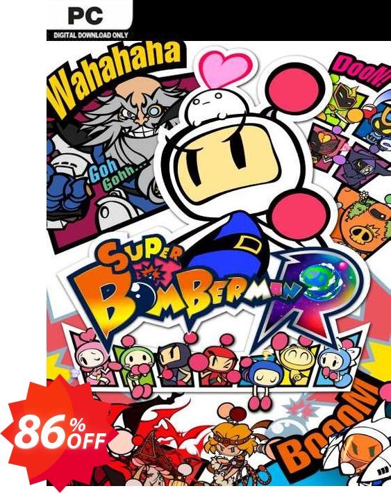 Super Bomberman R PC Coupon code 86% discount 