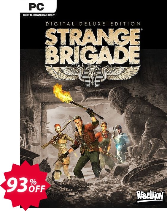 Strange Brigade Deluxe Edition PC Coupon code 93% discount 