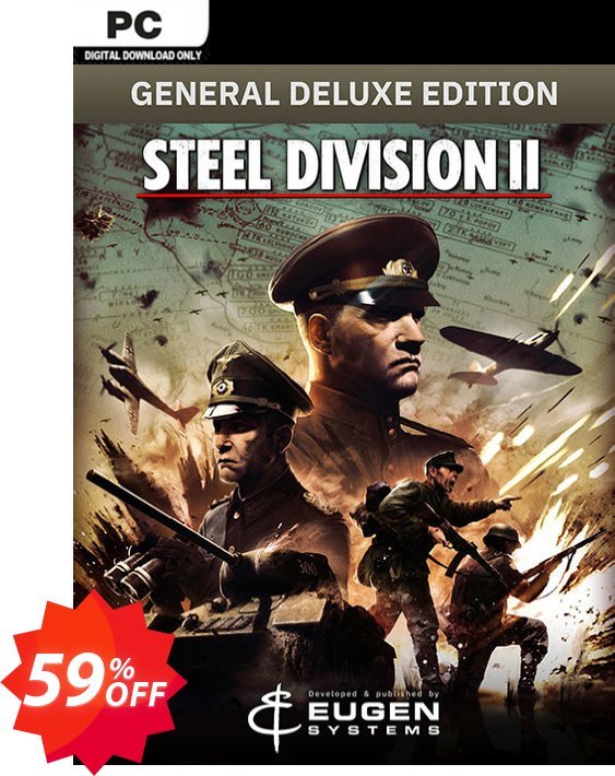 Steel Division 2 - General Deluxe Edition PC Coupon code 59% discount 