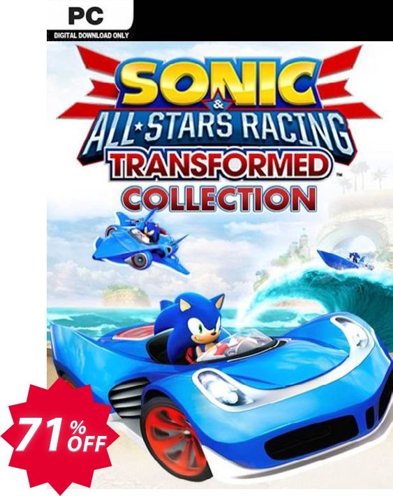 Sonic & All-Stars Racing Transformed Collection PC Coupon code 71% discount 