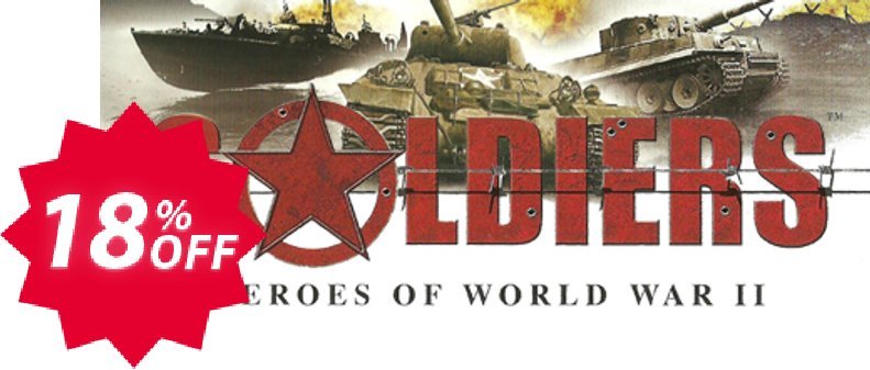 Soldiers Heroes of World War II PC Coupon code 18% discount 
