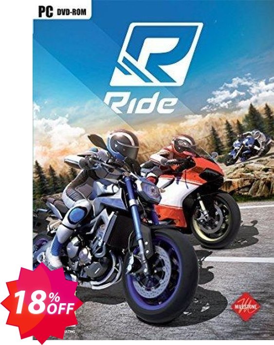 Ride PC Coupon code 18% discount 