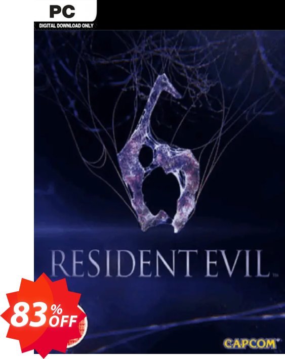 Resident Evil 6 PC Coupon code 83% discount 