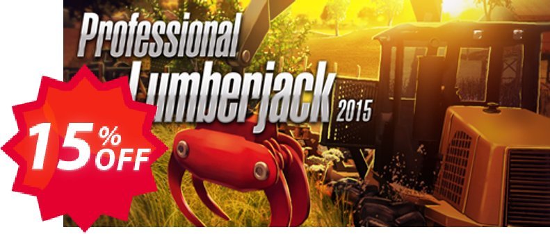 Professional Lumberjack 2015 PC Coupon code 15% discount 