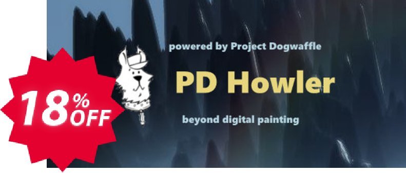 PD Howler 9.6 Digital Painter and Visual FX box PC Coupon code 18% discount 