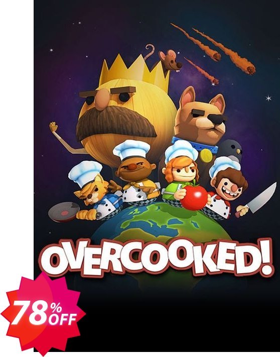 Overcooked PC Coupon code 78% discount 