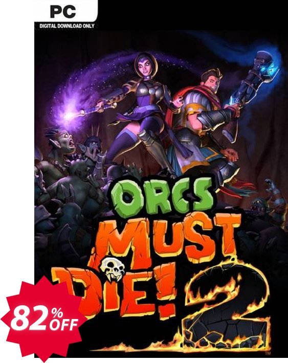 Orcs Must Die! 2 PC Coupon code 82% discount 