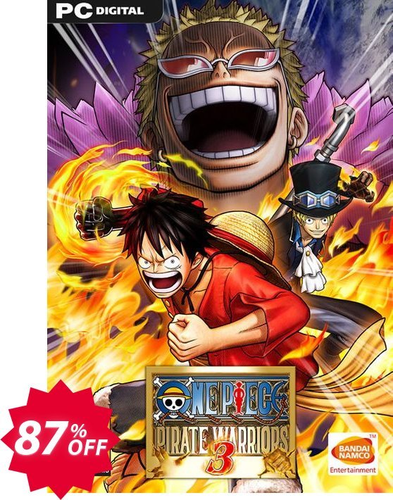One Piece Pirate Warriors 3 PC Coupon code 87% discount 