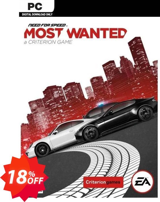 Need For Speed Most Wanted PC Coupon code 18% discount 
