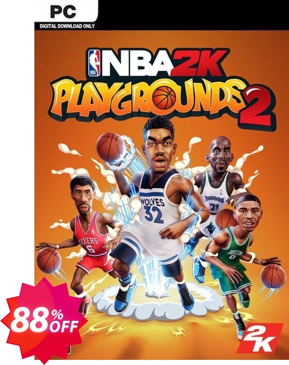 NBA 2K Playgrounds 2 PC, EU  Coupon code 88% discount 